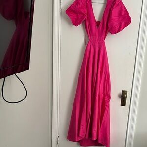 Elegant Pink Evening Gown